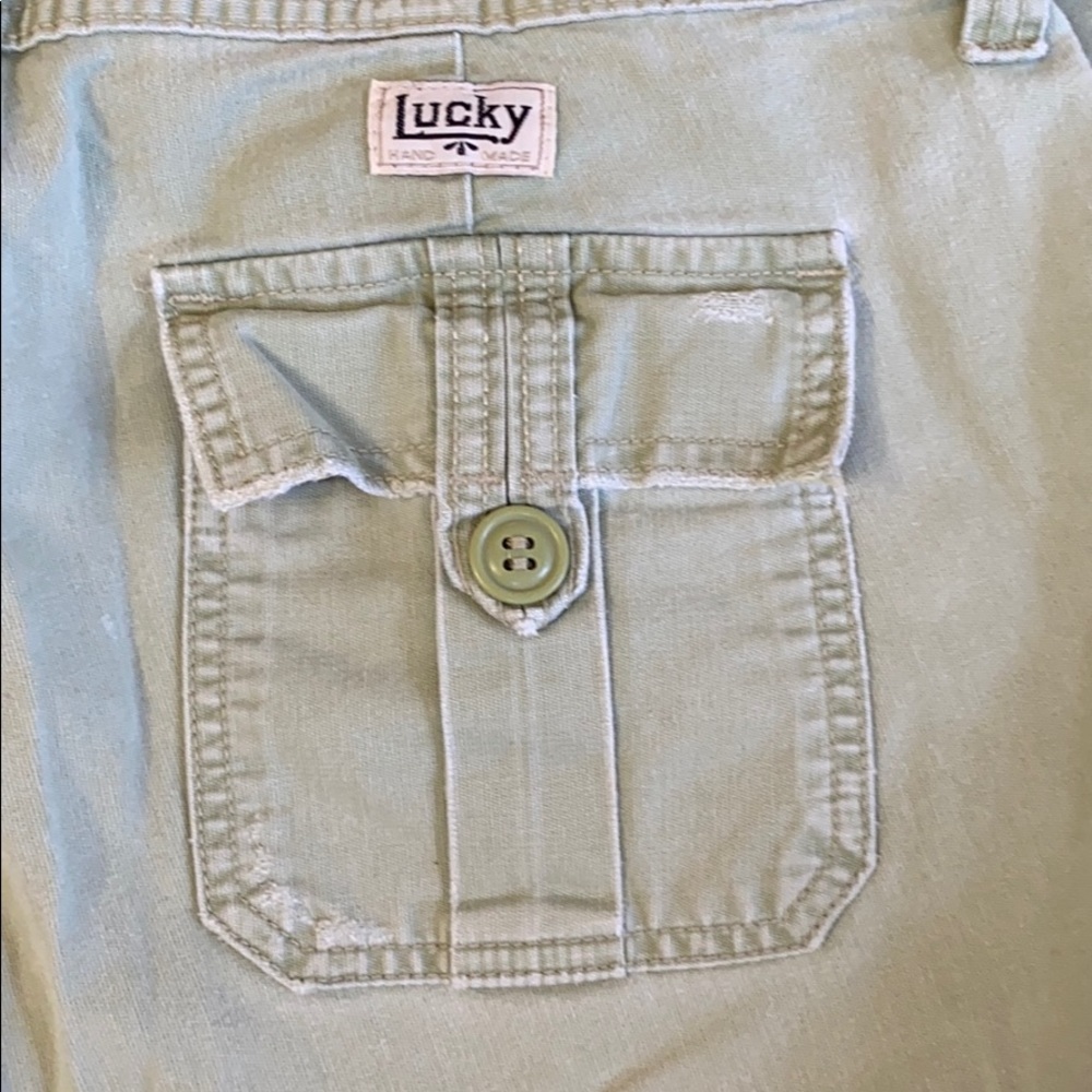 Lucky Brand Dungarees Capris - Picture 9 of 9